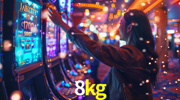 Sinta a adrenalina dos jogos de cassino com 8kg